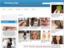 Tablet Screenshot of directory9.biz